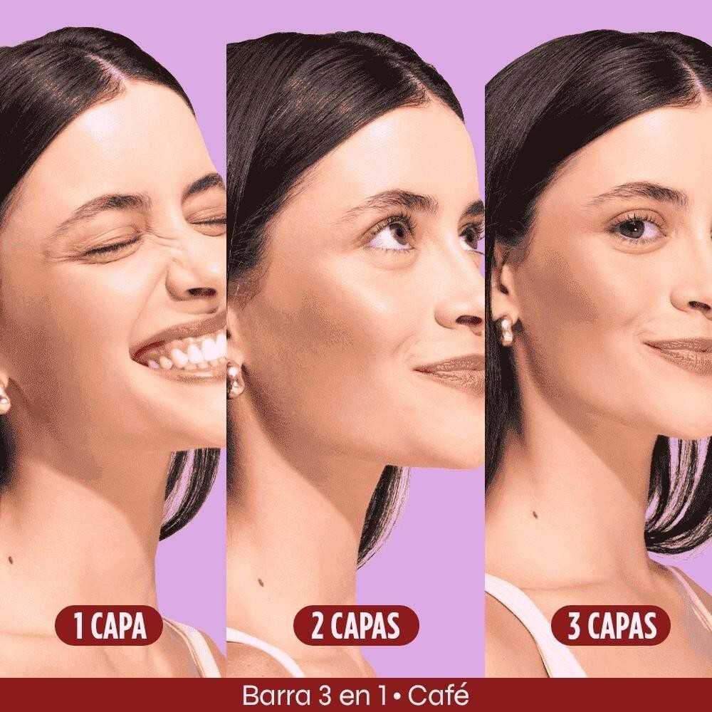 BARRA 3 EN 1 RUBOR, LABIAL Y SOMBRA FPS 50+ (BARRA MULTIUSOS CON PROTECTOR)